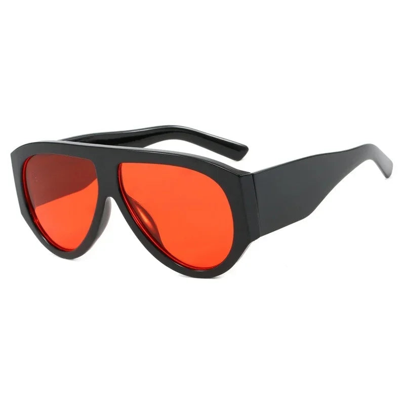 Fashion Oversized Hip Hop Sunglasses Men Women Shades Brand Designer Sun Glasses Trend Male Punk Eyewear Female UV400