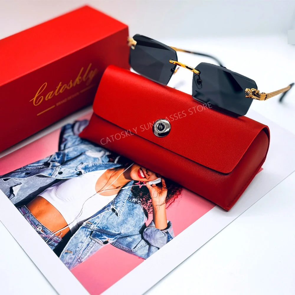 Fashion Leopard Sunglasses for Women Men Sun Glasses Brand Designer Luxury Gafas De Sol with UV Protection Driving Eyeglasses