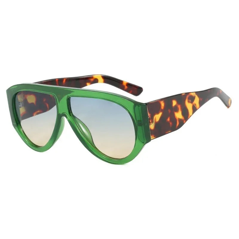 Fashion Oversized Hip Hop Sunglasses Men Women Shades Brand Designer Sun Glasses Trend Male Punk Eyewear Female UV400