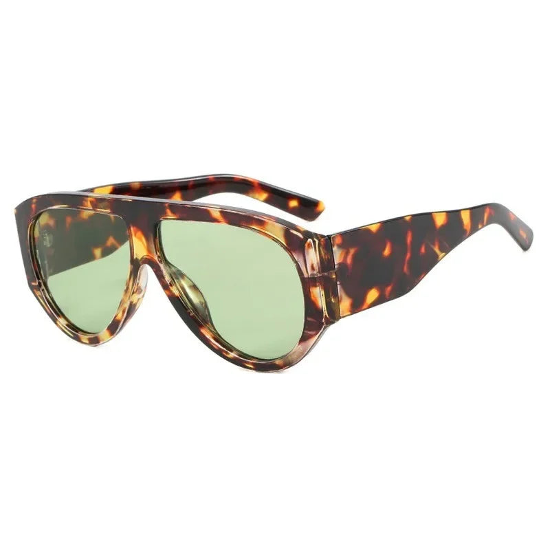 Fashion Oversized Hip Hop Sunglasses Men Women Shades Brand Designer Sun Glasses Trend Male Punk Eyewear Female UV400